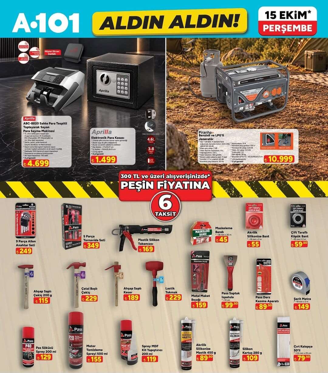 A101’e Jeneratör, Para Sayma Makinesi ve Hırdavat Ürünleri Geliyor: İşte Detaylar 4